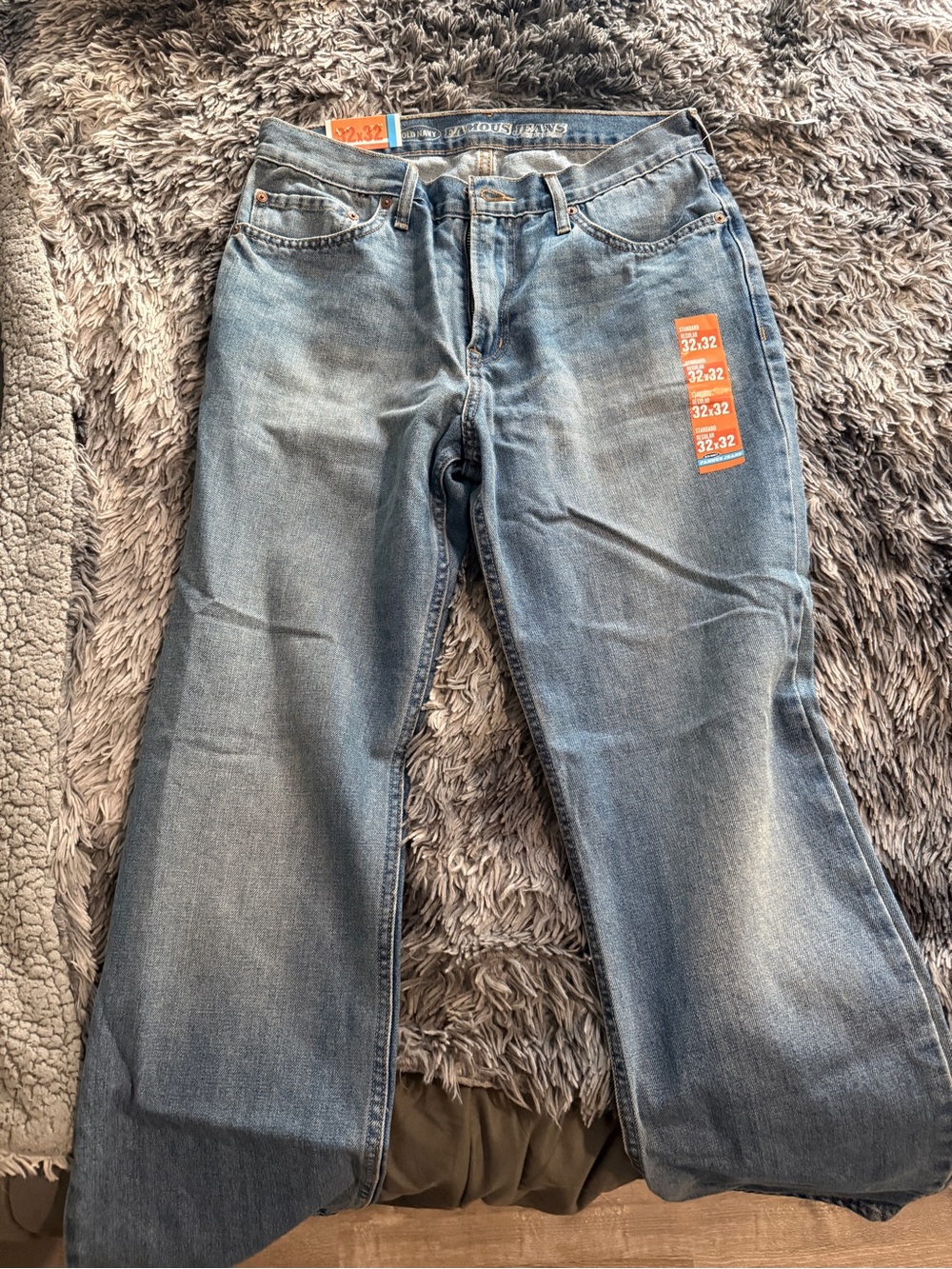 Old Navy Men's Bootcut Jeans - Light Blue Denim